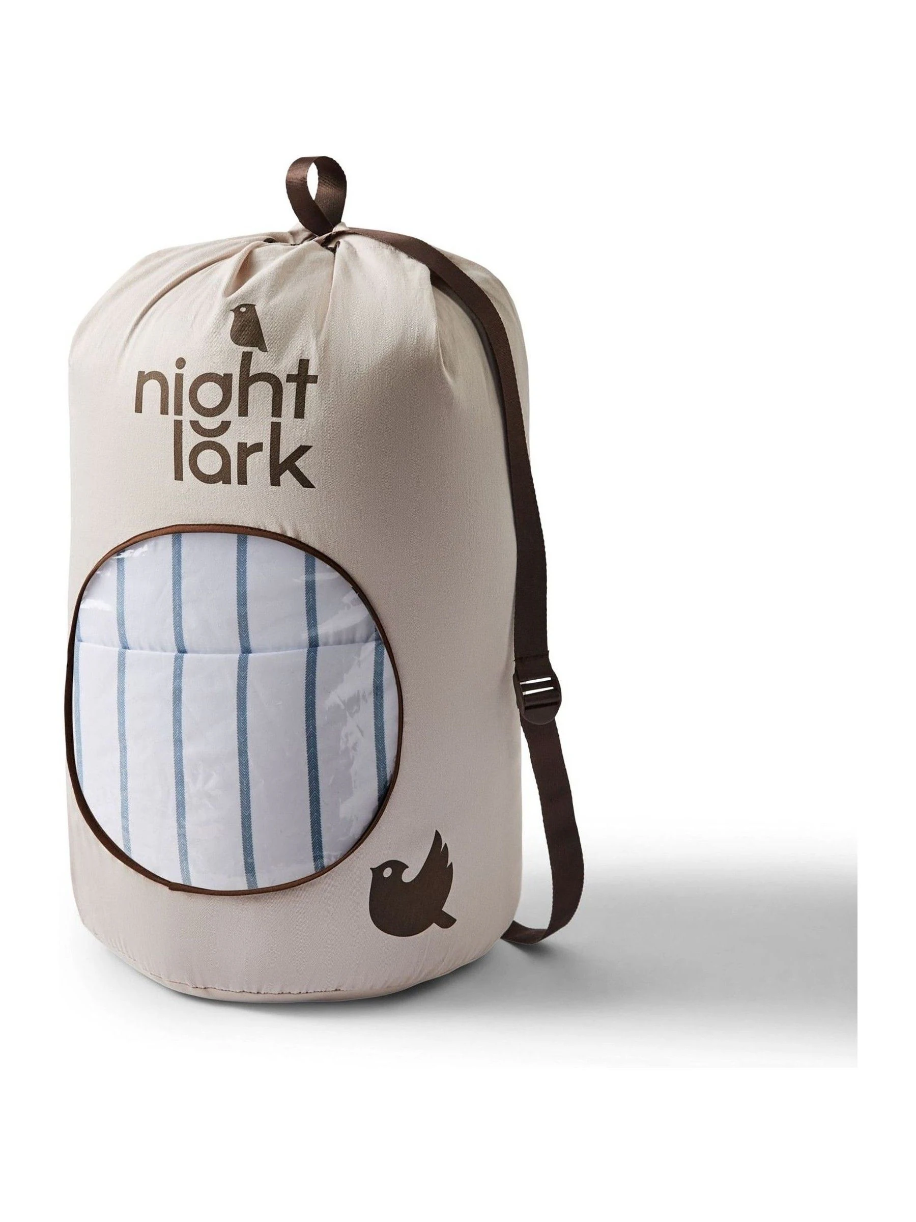 Night Lark Coverless Duvet and Pillowcase Set