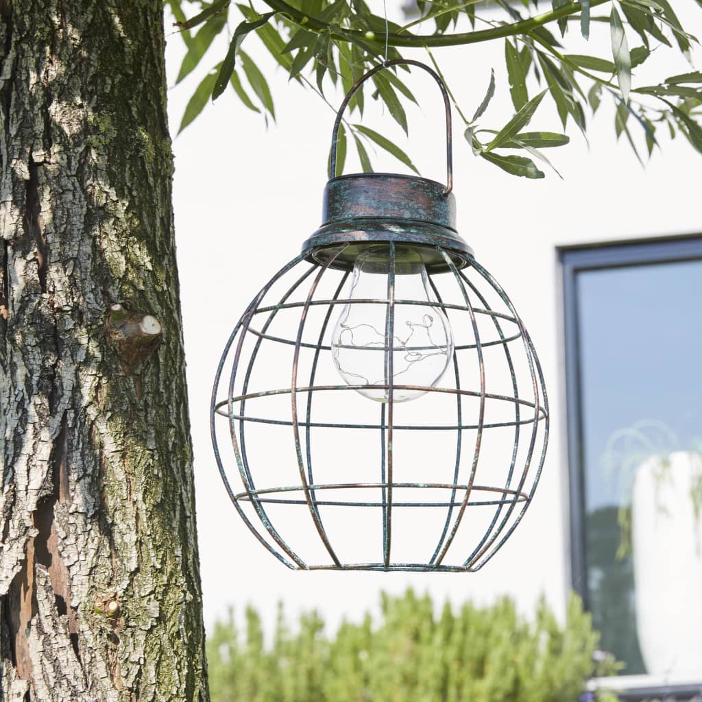 Lampe led solaire de jardin tango vert 30101