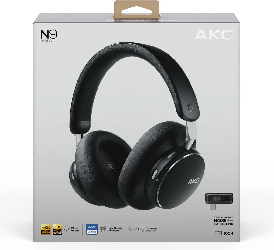 AKG N9 Hybrid Noir Casques Bluetooth