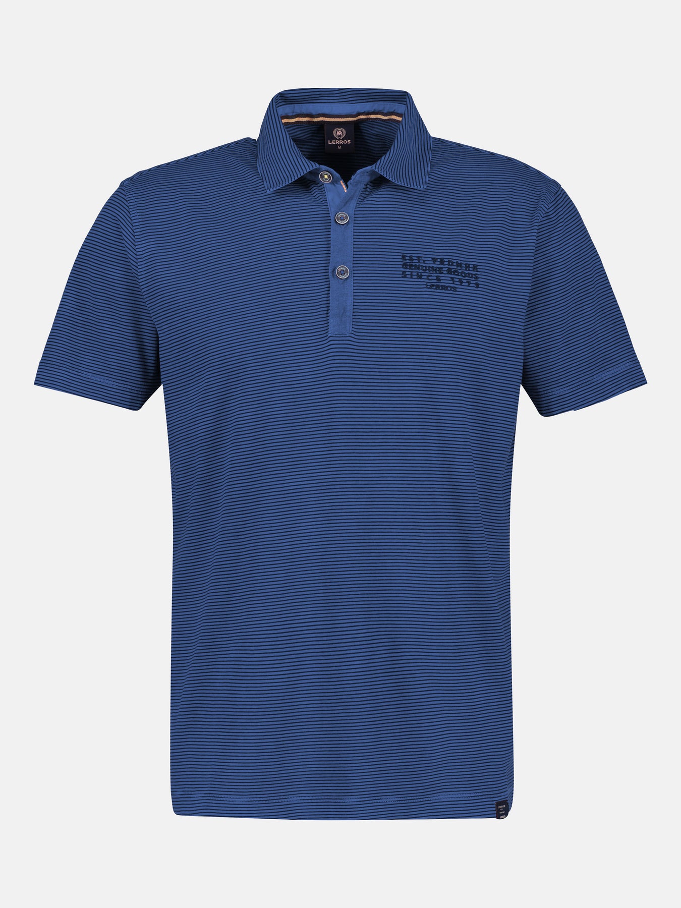 Poloshirt in Finelineroptik