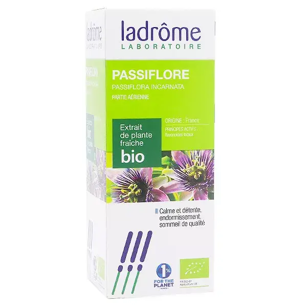 Extrato de Maracujá Orgânico Ladrome Fresh Plant Extracts 100ml