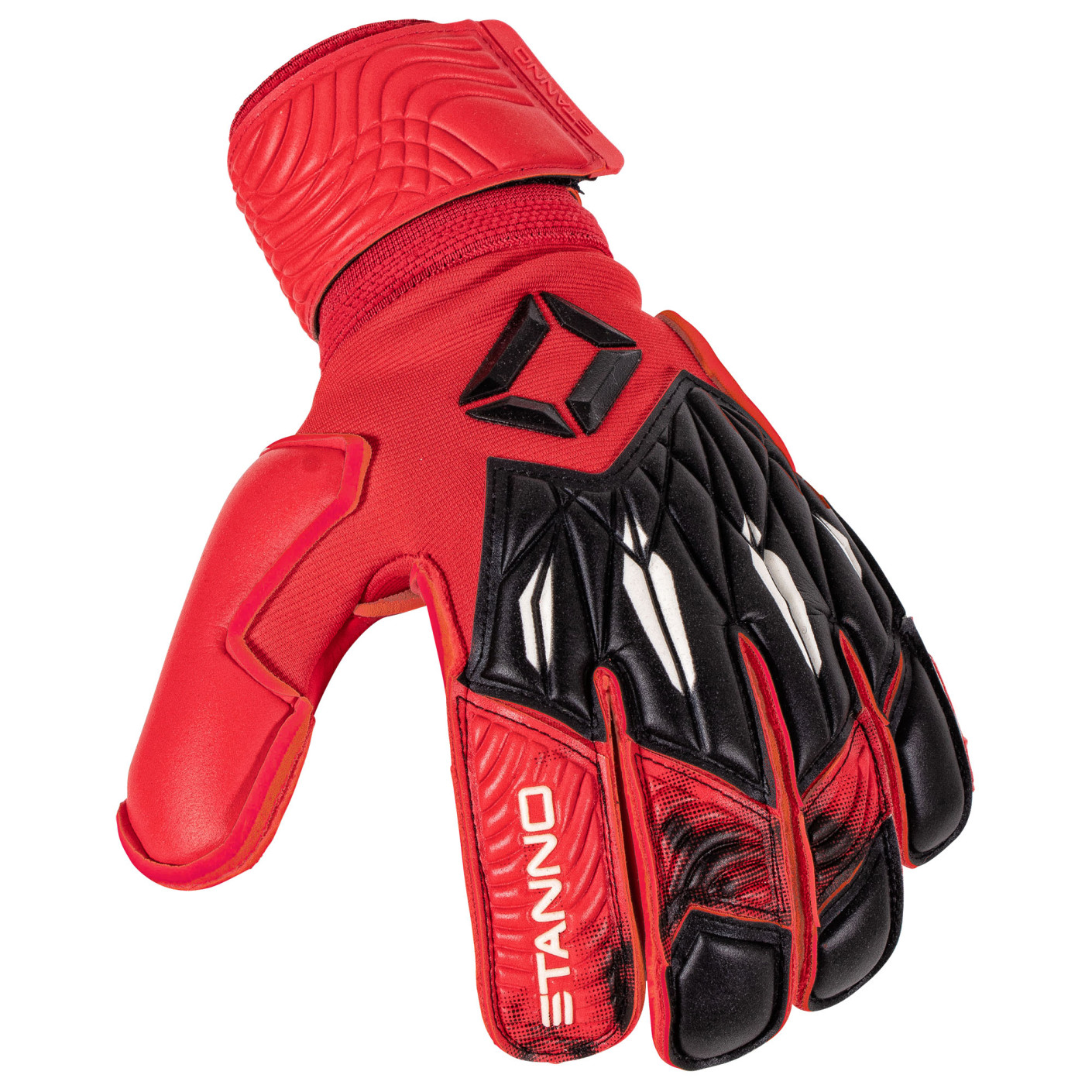 Stanno Ultimate Grip III Keepershandschoenen Rood Zwart