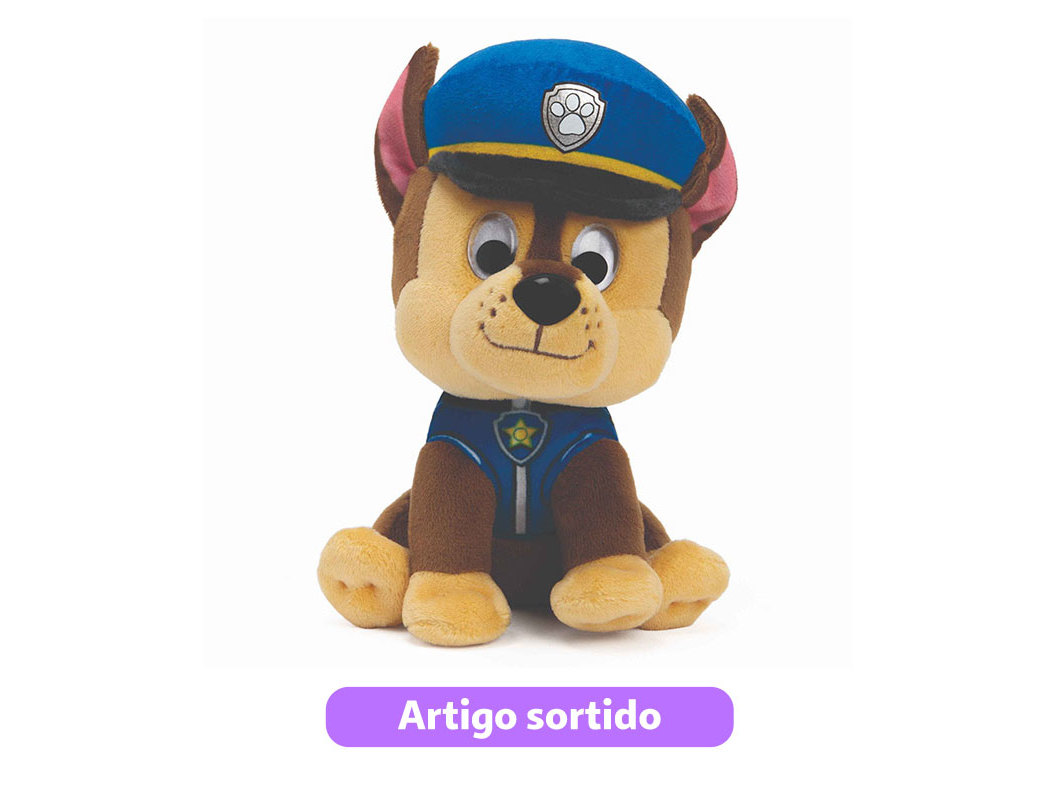 PELUCHE PATRULHA PATA 15CM MODELOS SORTIDOS