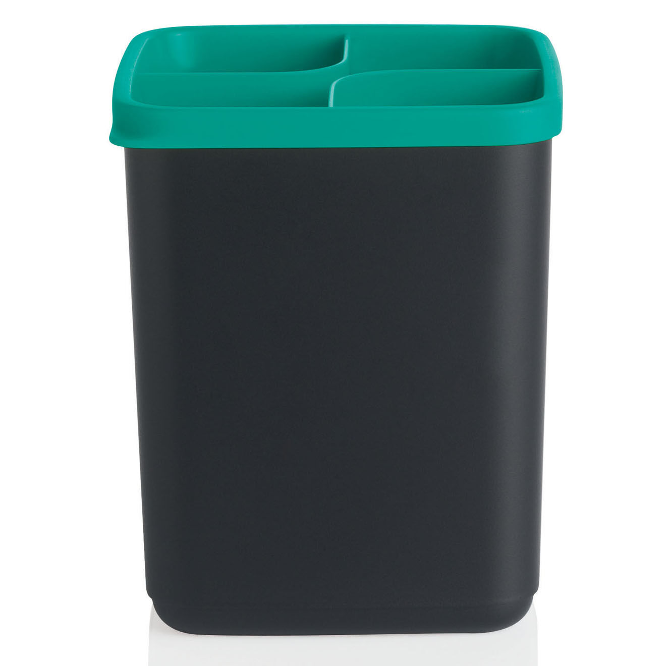 Tupperware Pot à ustensiles noir/vert - D.13x16 cm