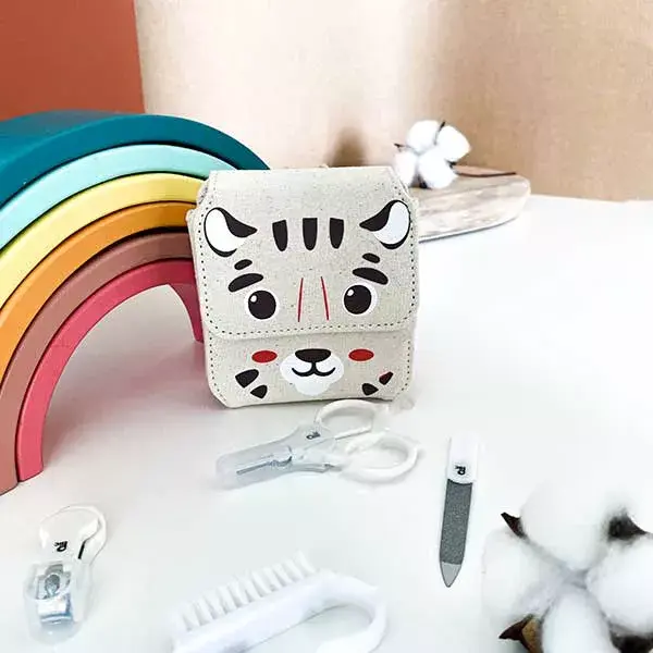 Kit de manicure Plic Care Baby - Tigre