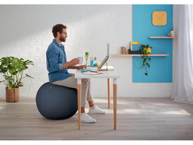 Leitz Sitzball Ergo Cosy Active Grau Der ergonomische Leitz Ergo Cosy Sitzball für aktives Sitzen