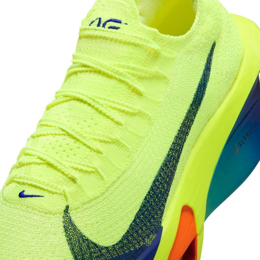 Nike Chaussures de Running Alphafly 3 - Jaune Fluo/Bleu/Cactus/Orange