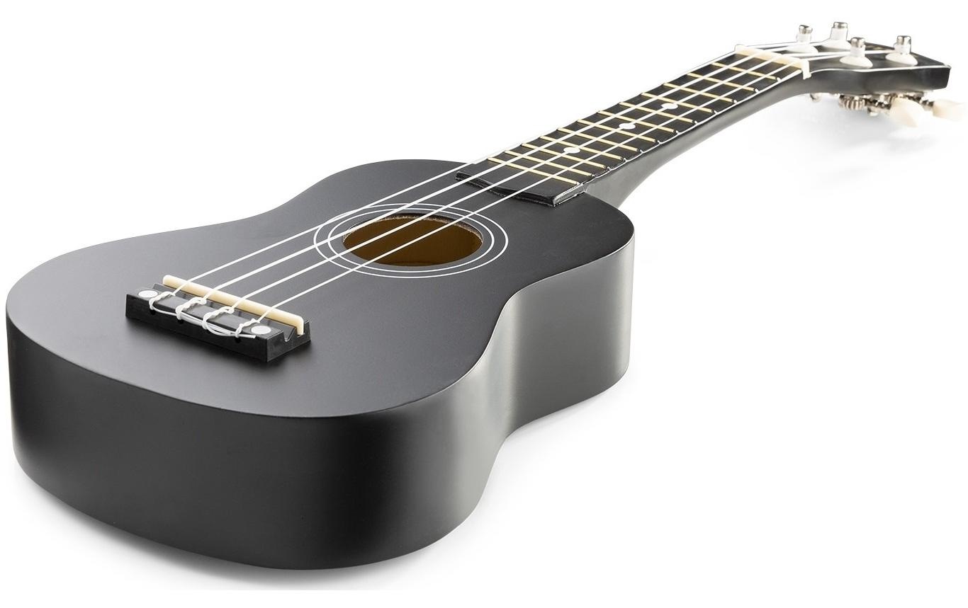 Ukulele »UKEY Set Soprano Schwarz 21 Zoll« Holzart: Linde (China)