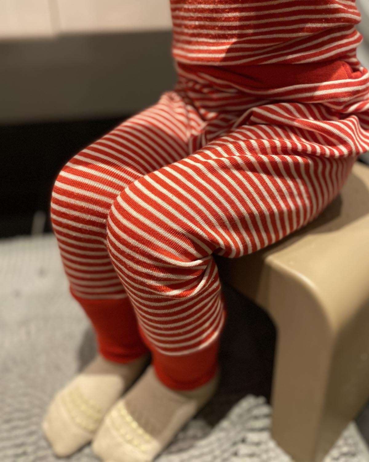 Ullbukse m/ dobbelt liv – 70% Merino, 30% Silke – Ubehandlet Ull
