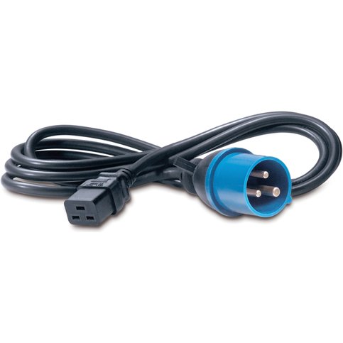 APC NetShelter - Cordon d'alim - Prises CEI309 et C19 - 50/60 Hz - 16A - 2,5m - Professionnels