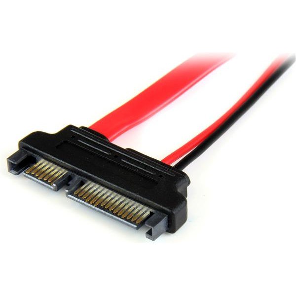 StarTech.com Adaptateur SATA Slimline de 15 cm vers SATA avec alimentation - F/M