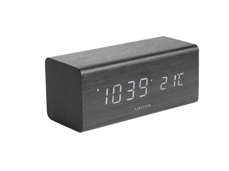 Alarm Clock Block KA5652BK Black