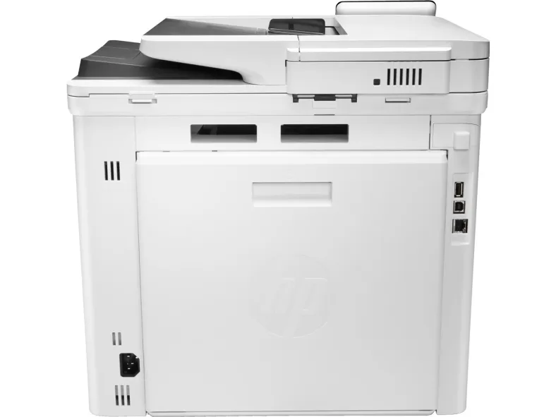 HP Color LaserJet Pro MFP M479fdw - Multifunktionsprinter - farve - laser - Legal (216 x 356 mm) (original) - A4/Legal (medie) - op til 27 spm (kopiering) - op til 27 spm (udskriver) - 300 ark - 33.6 Kbps - USB 2.0, LAN, Wi-Fi(n), USB vært