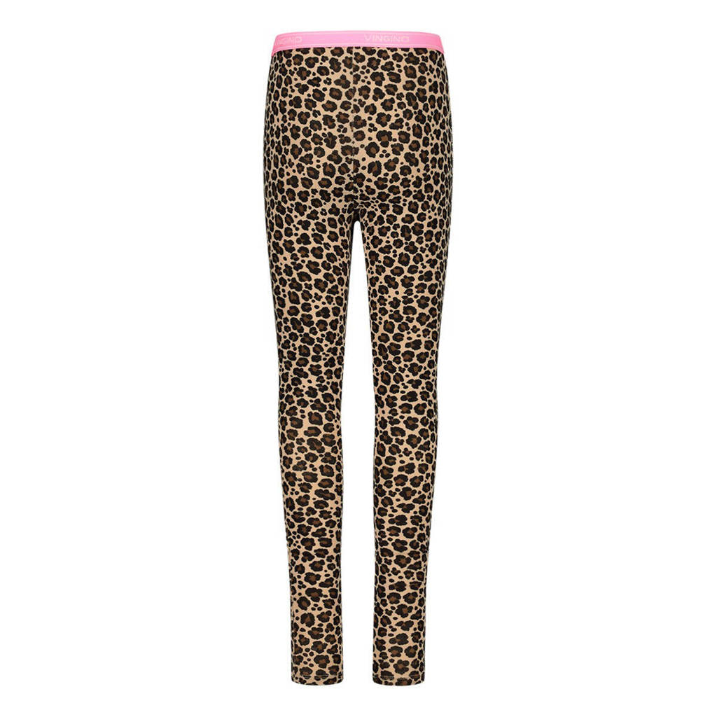Vingino pyjama WIlAH met all over print roze/camel