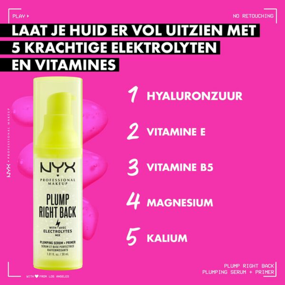NYX Plum Right Black Primer30 ml