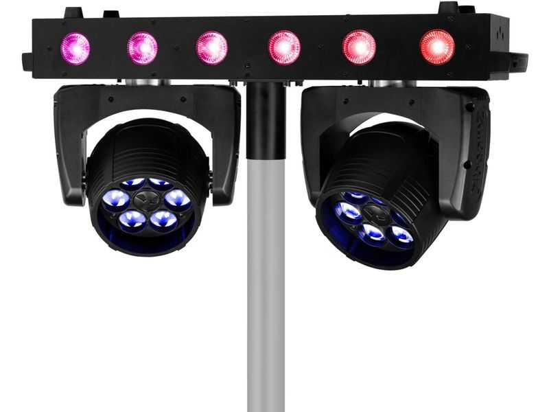 BeamZ Fuze Twin LED Bar mit zwei LED Moving Heads