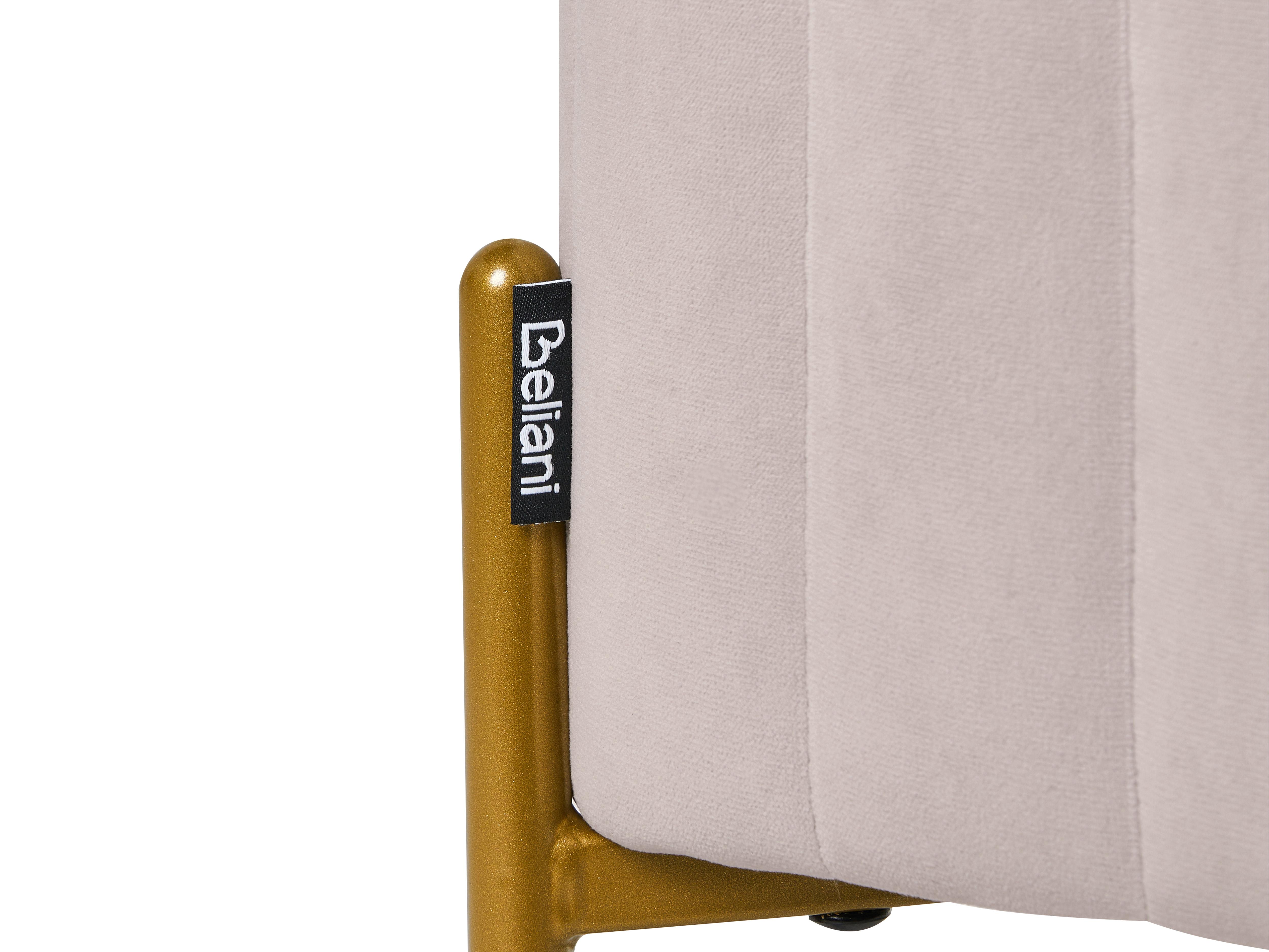 Hocker UTAH Fluweel Taupe