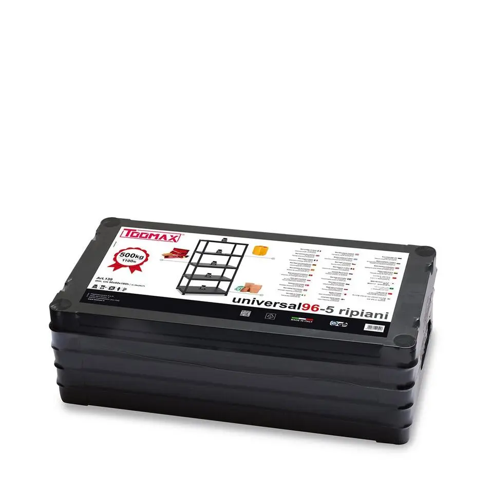 Toomax universal pro opbergrek - 5 planken - 90x60x180 cm