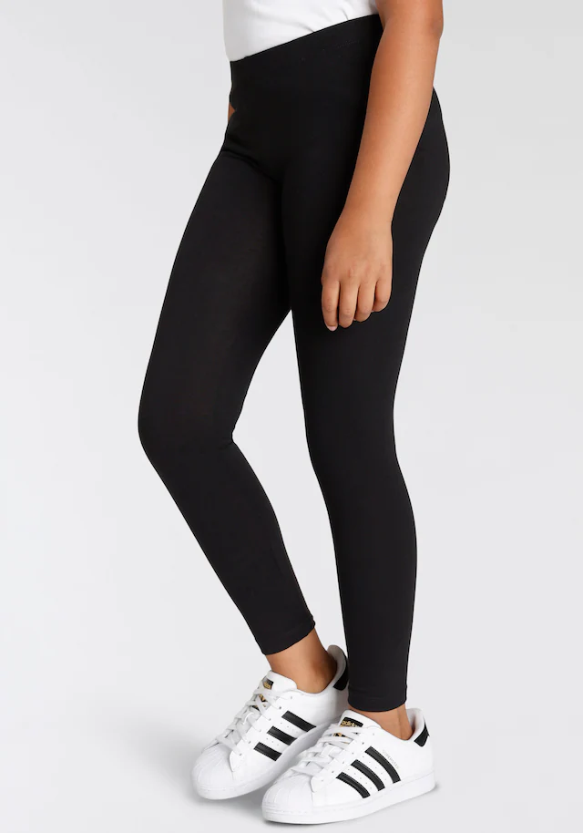 KIDSWORLD Leggings »Basic Leggings für Mädchen«  aus Baumwollstretch