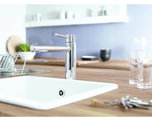 GROHE keukenkraan met handdouche CONCETTO chroom 31129001
