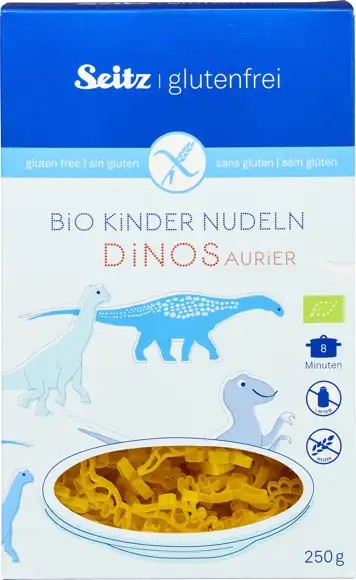 Glutenvrije kids pasta dino's