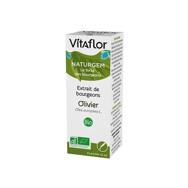 Extrato de Broto de Oliveira Orgânico Vitaflor 15ml