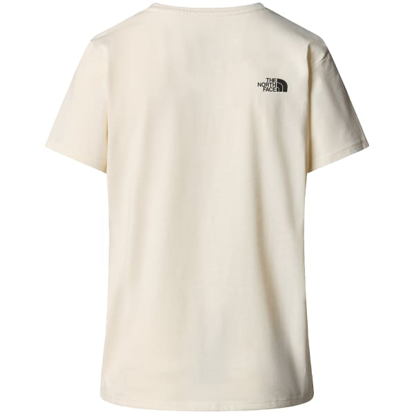 T-shirt THE NORTH FACE W FOUNDATION COORDINATES GRAPHIC TEE WHITE DUNE