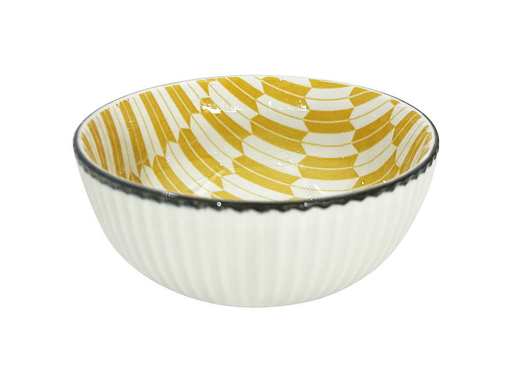 TAÇA PORCELANA ACTUEL PINTADA 11.5X5.5CM 28CL