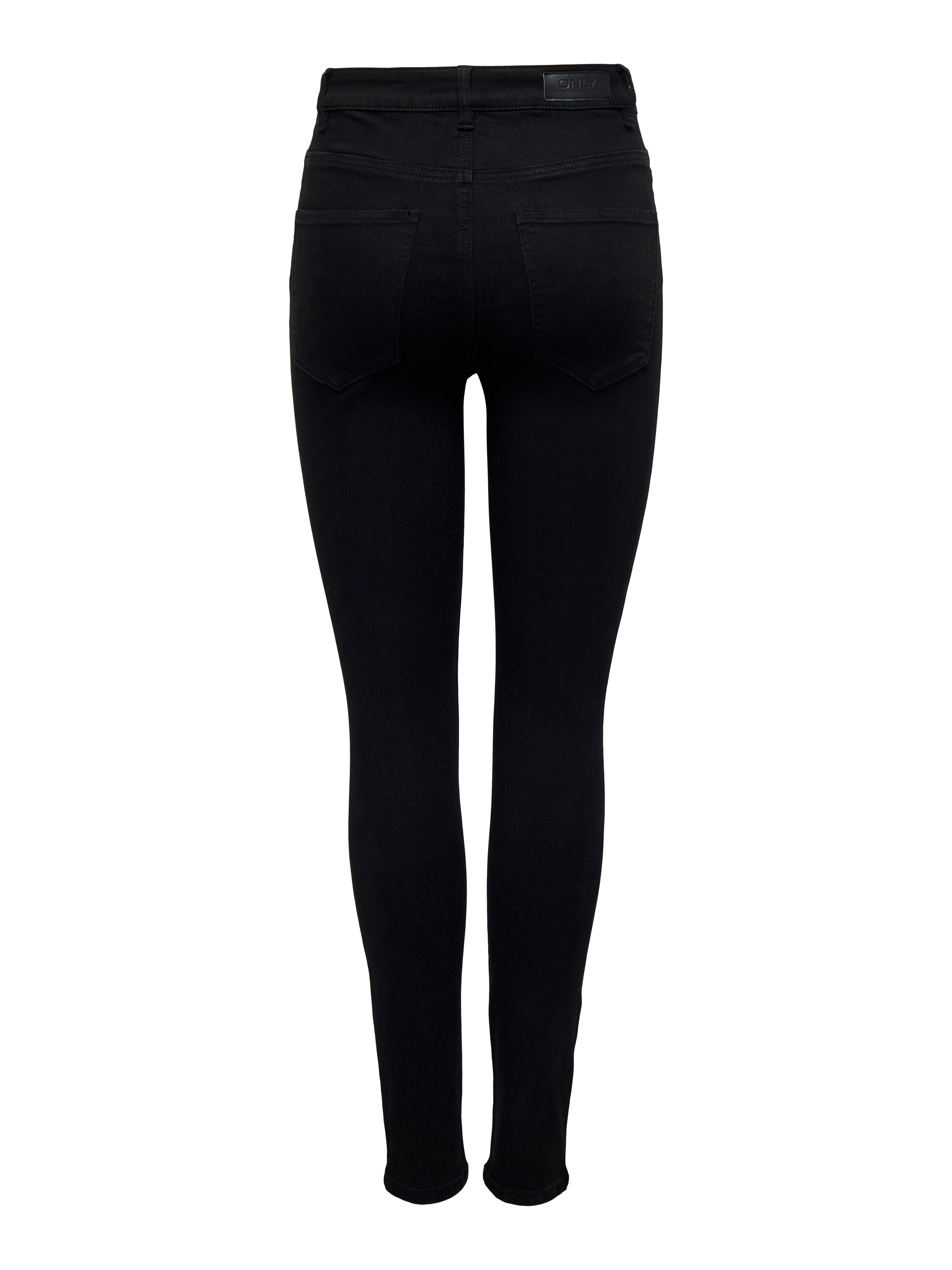 ONLICONIC Hohe Taille Skinny Fit Jeans Black