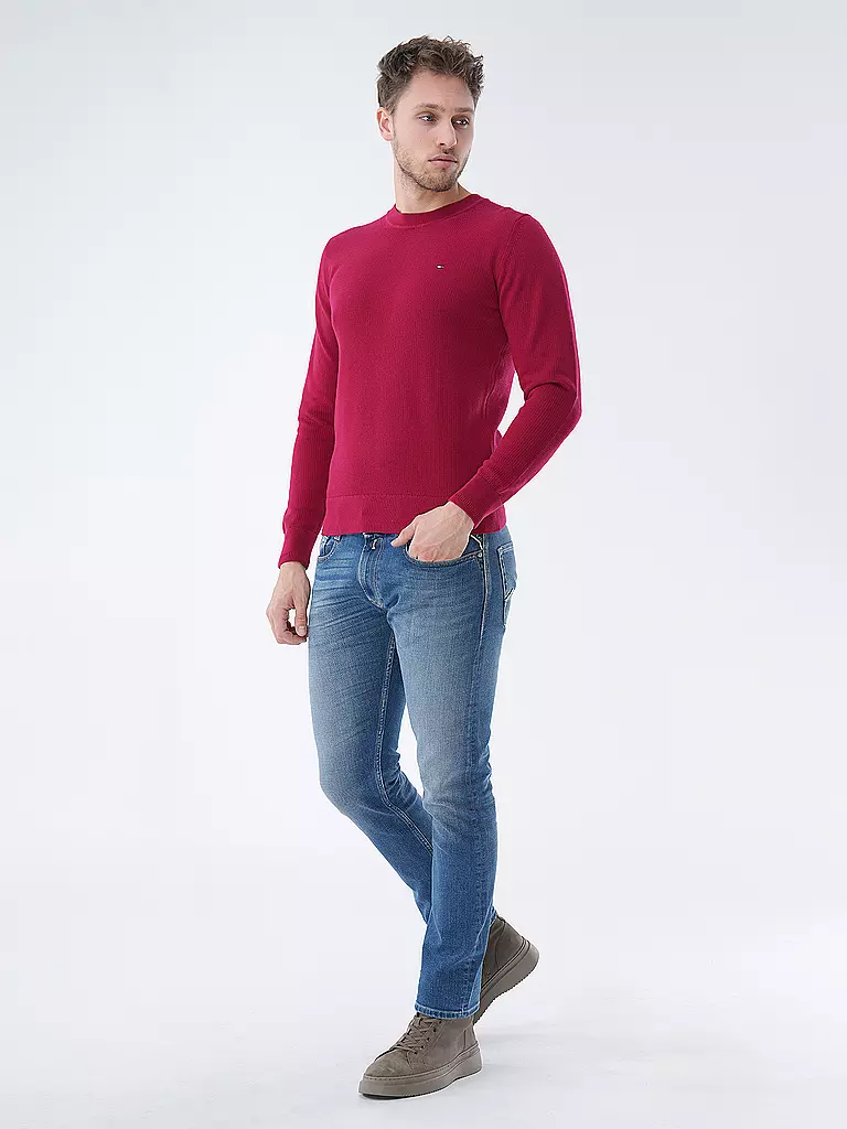 TOMMY HILFIGER Pullover rot