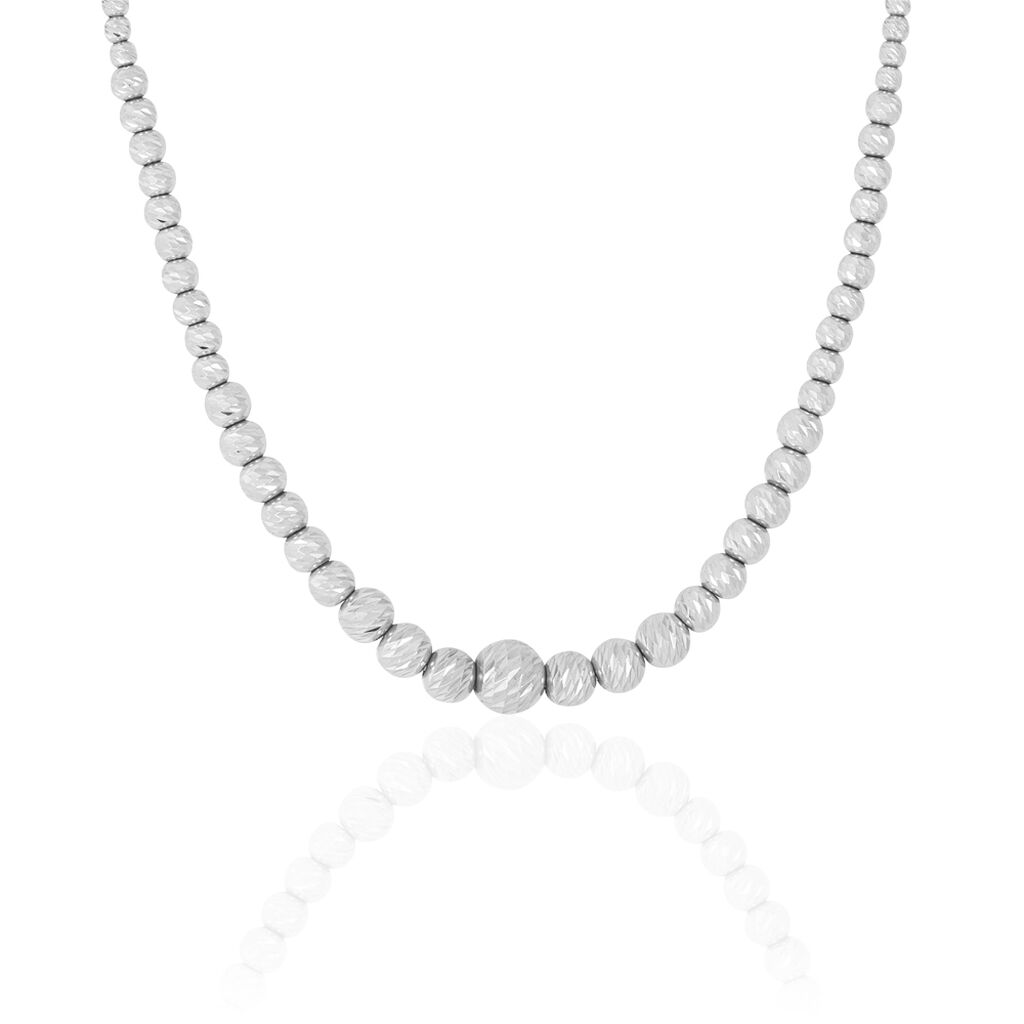 Collier Miska Argent Blanc