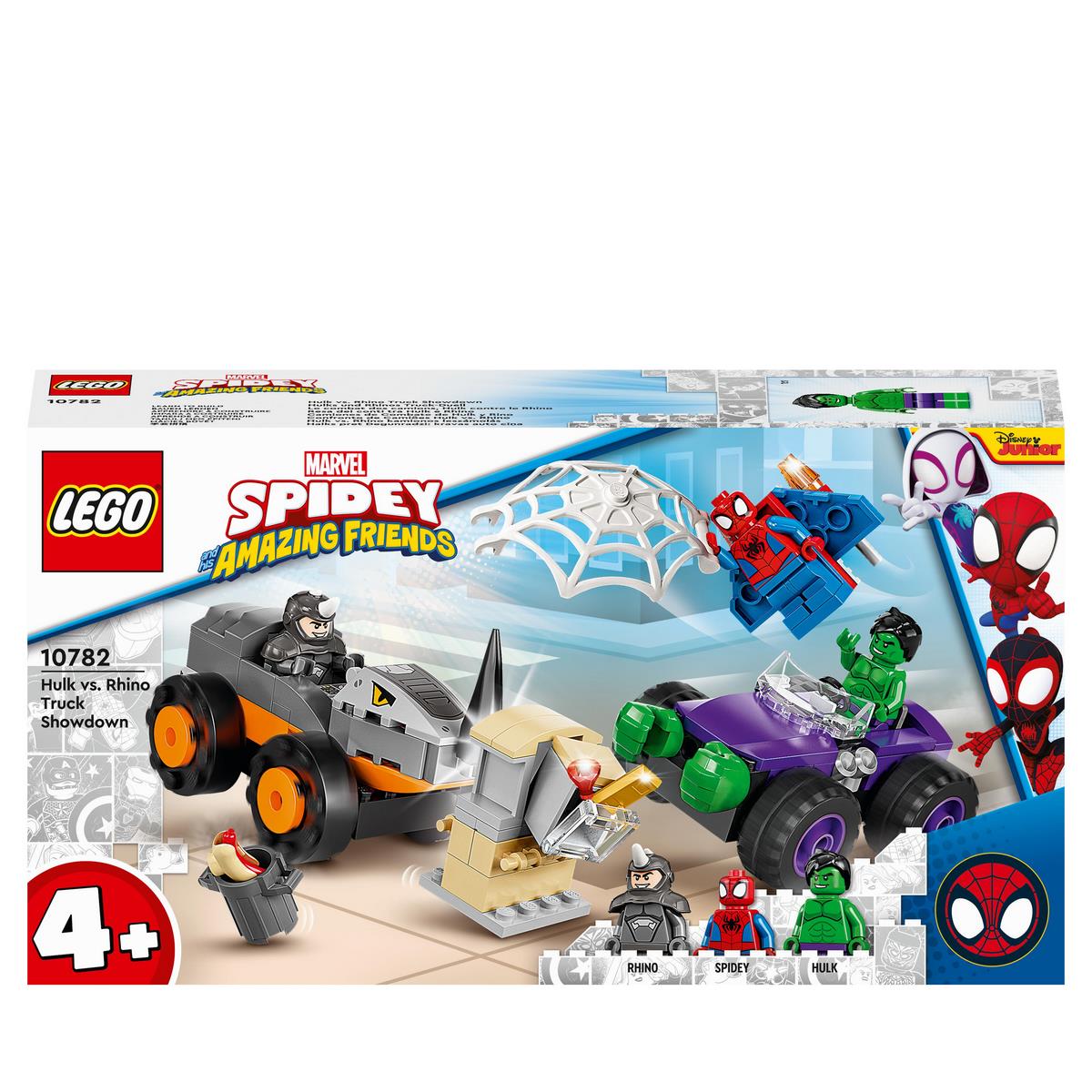 Le combat des camions, Hulk contre le Rhino LEGO MARVEL 10782