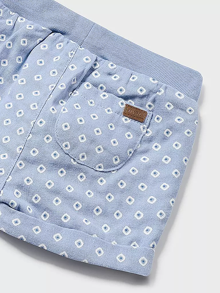 MAYORAL Baby Set 2-teilig T-Shirt und Shorts hellblau