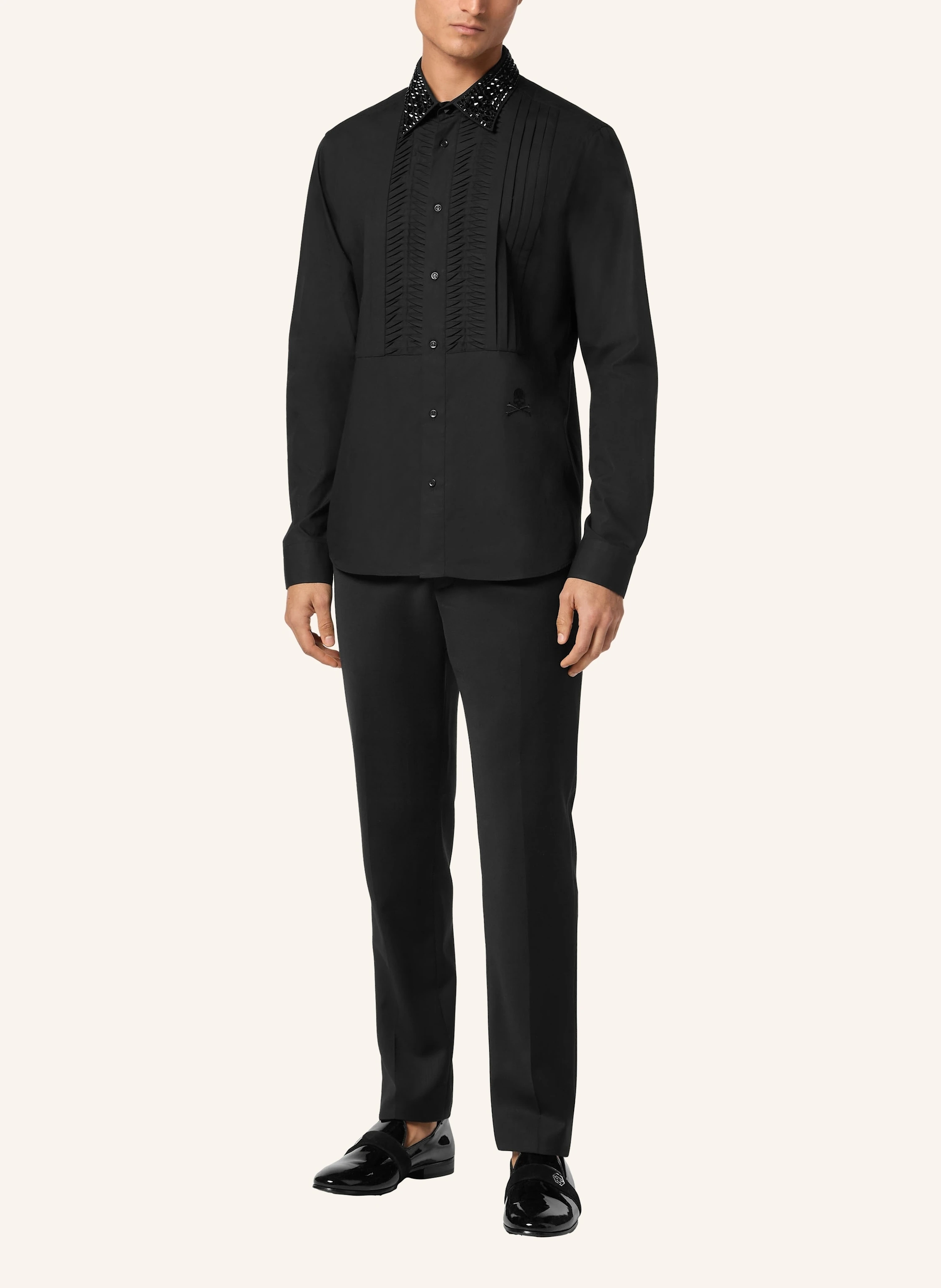 PHILIPP PLEIN PHILIPP PLEIN Smoking-Hemd SKULL&BONES