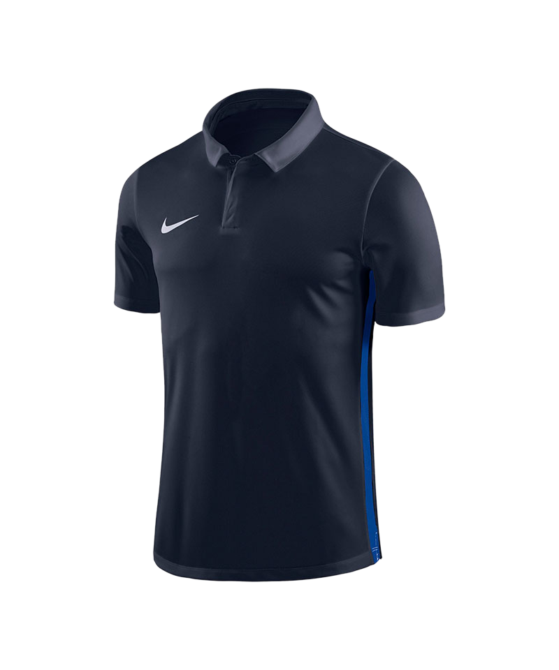 Nike Academy 18 Football Poloshirt Blau F451