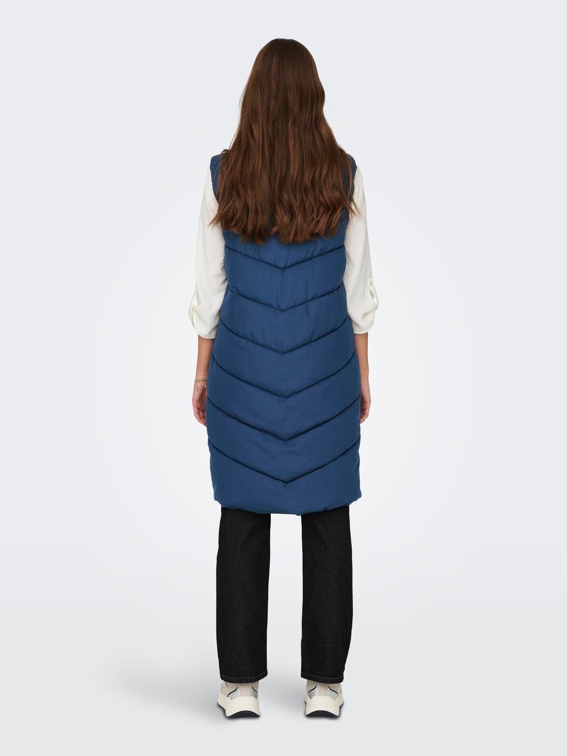 JDYFINNO Daunenweste Dark Denim