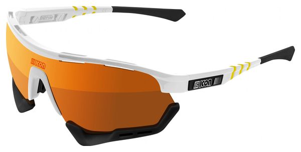 Scicon Sports Aerotech SCN PP XXL Lunettes De Soleil De Performance Sportive (Scnpp Multimireur Bronze/Luminosité Blanche)