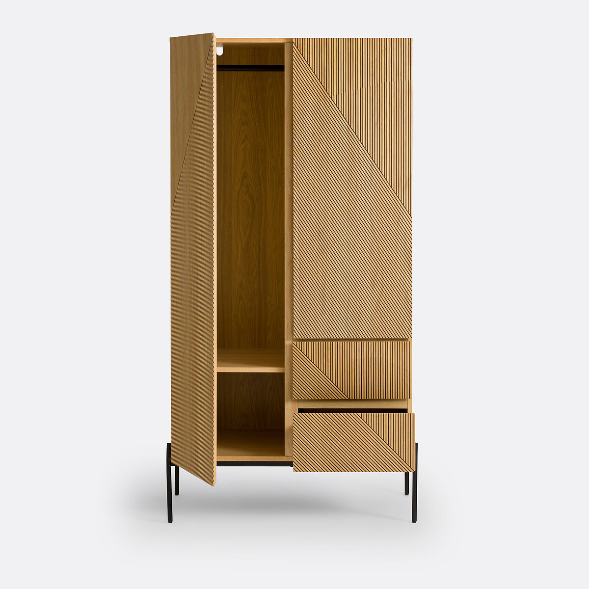 LA REDOUTE INTERIEURS<br>Roupeiro de 2 portas
