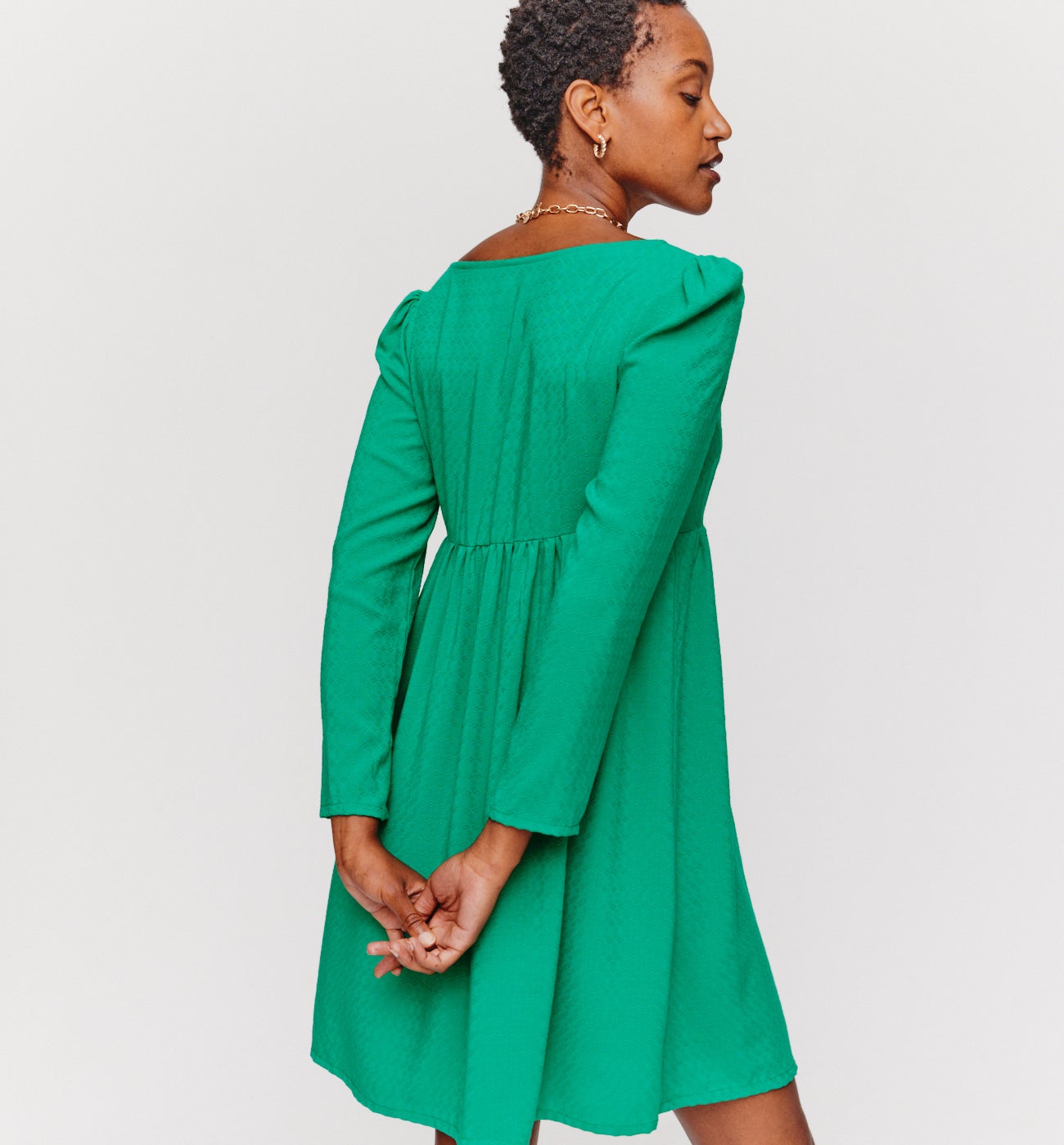 Patron papier robe LEONIE - Ecru