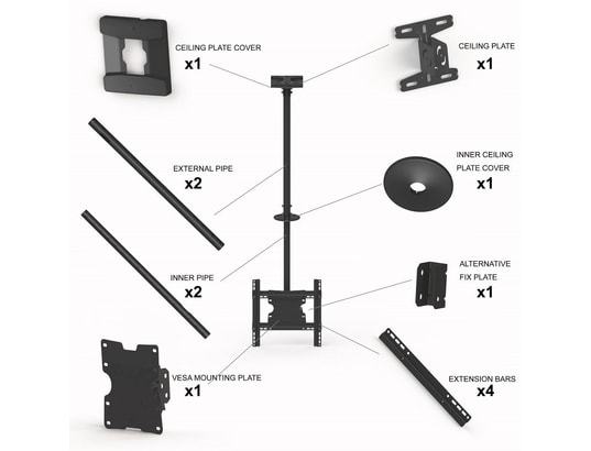 MULTIBRACKETS - Support plafond KC-MB-SP5460