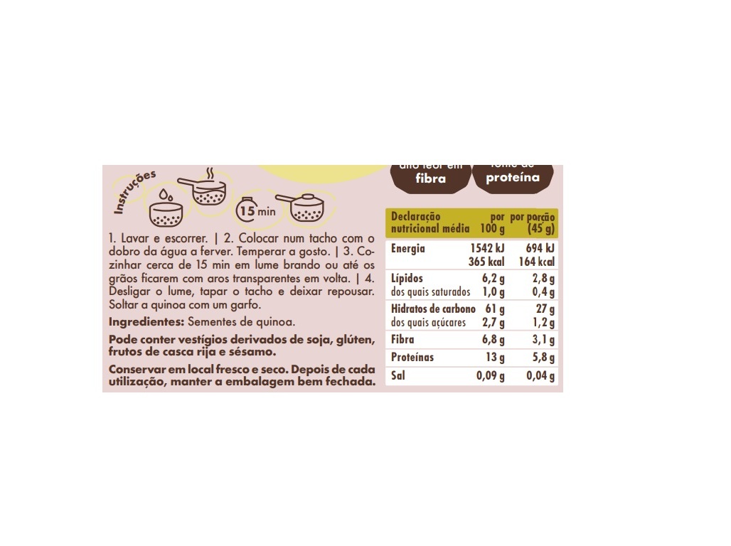 QUINOA SALUTEM 1KG