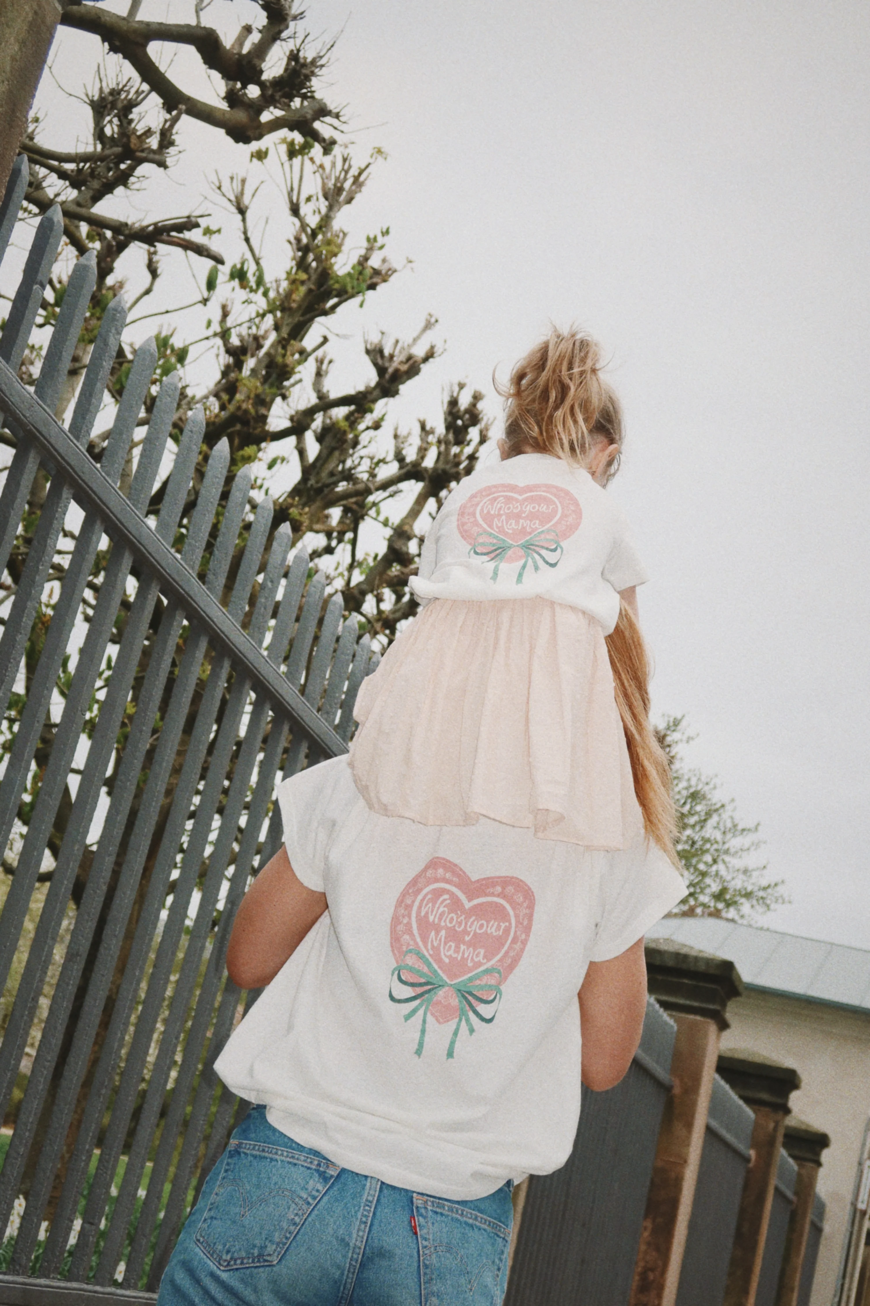 who's your mama tee - ANTIQUE WHITE - 6M