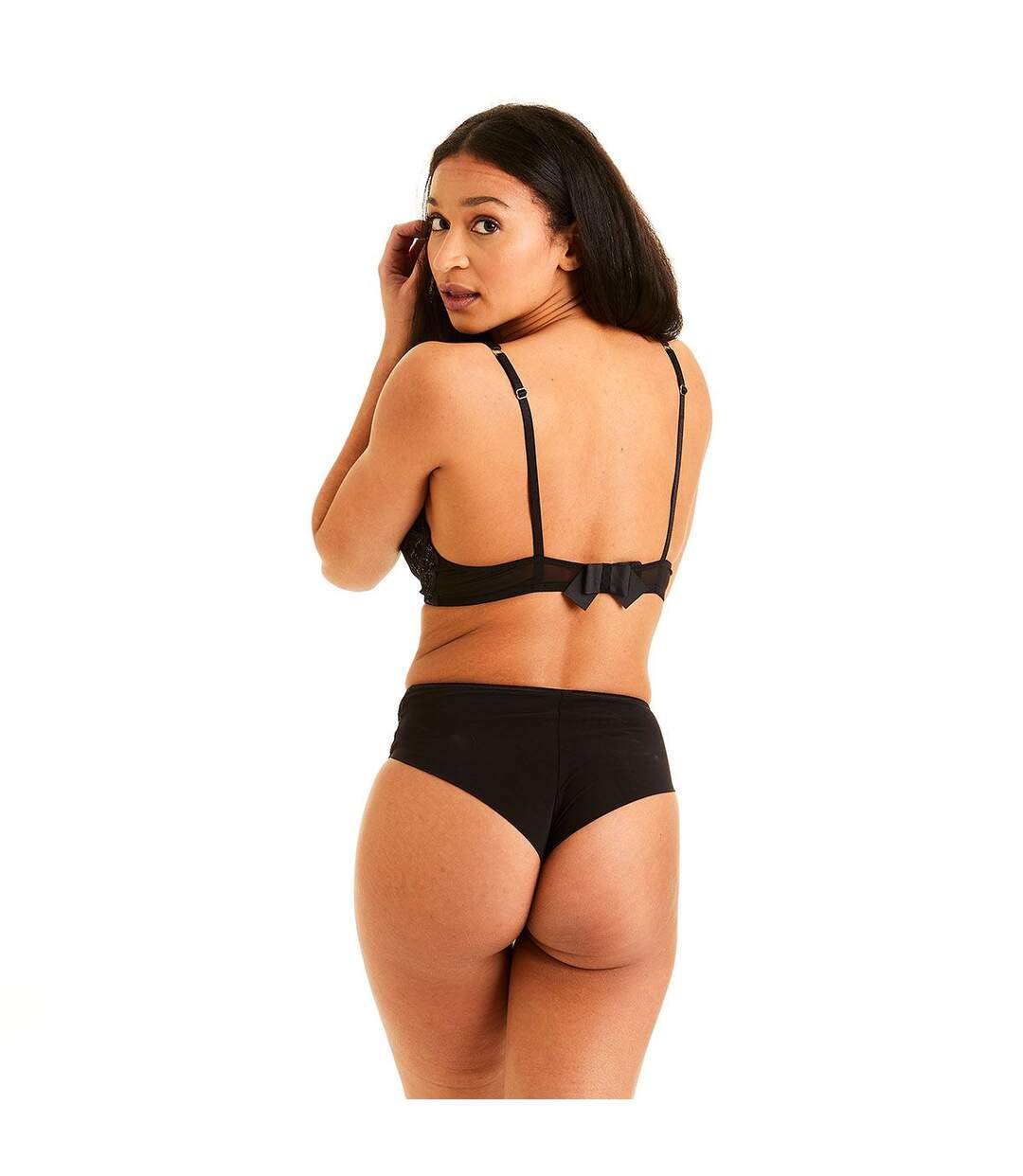 Soutien-gorge push-up noir Merveilleux