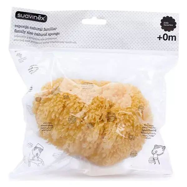 Suavinex Soin Éponge Fibre Naturelle Grande