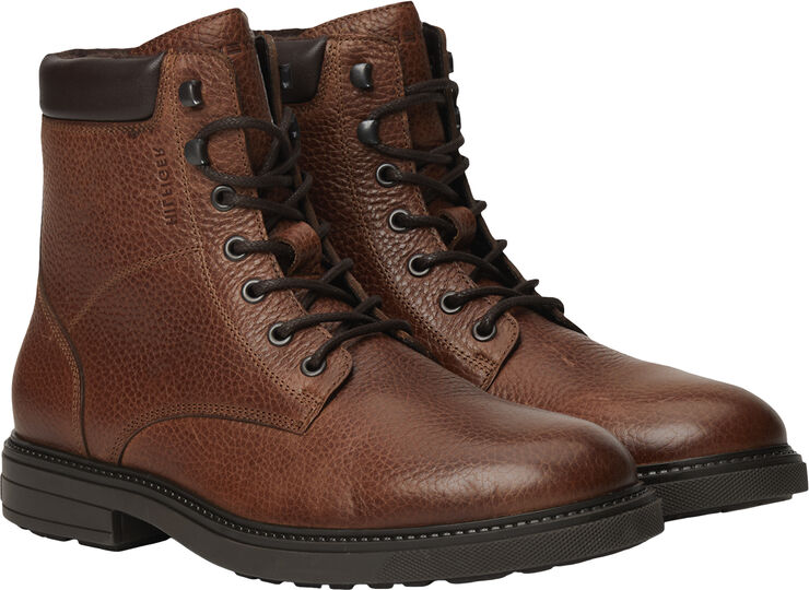 Tommy Hilfiger HILFIGER OUTDOOR WARM LTH BOOT Winter cognac