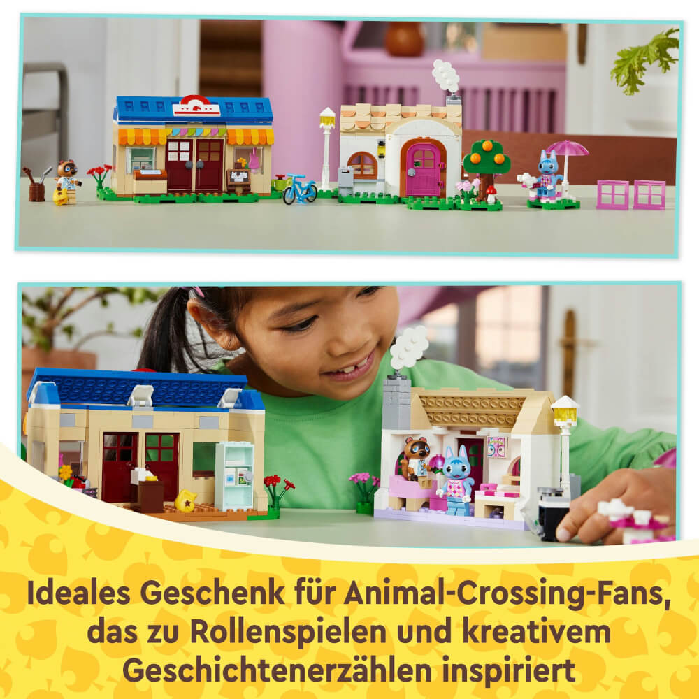 LEGO® Animal Crossing 77050 Nooks Laden und Sophies Haus