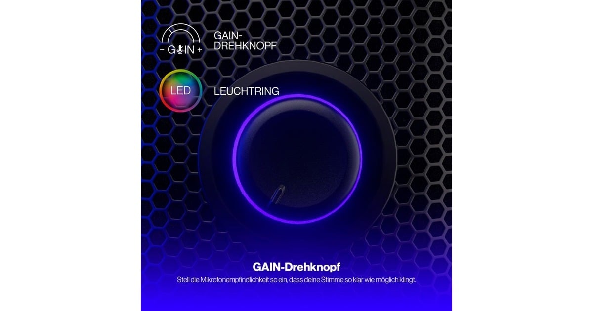 ENDORFYSolum Voice S microfoon  (Zwart, USB-C)