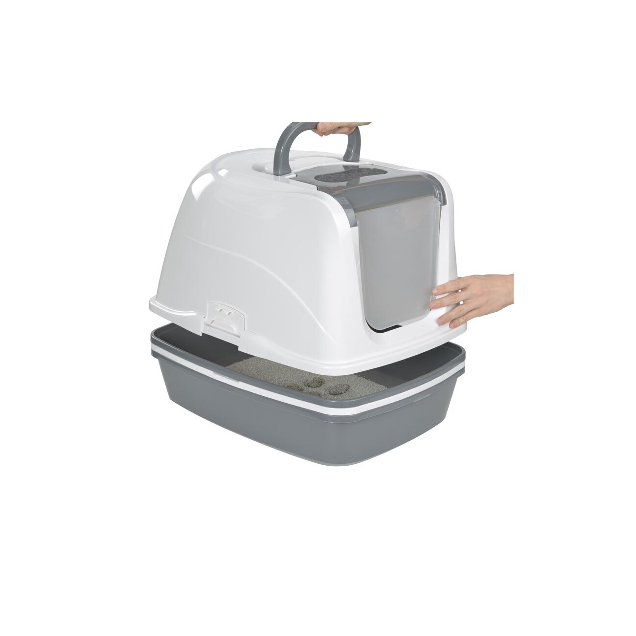 AniOne geschlossene Sieb-Toilette Clean Cat M