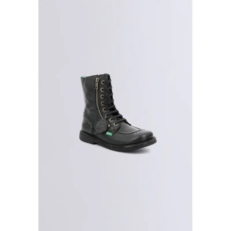 MEETICKZIP NOIR BOTTINES Cuir Femme