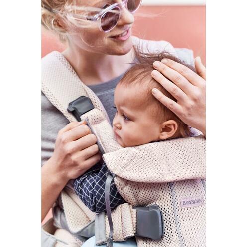 Porte-Bébé One Air Mesh 3D Rose Nacré - BABYBJÖRN